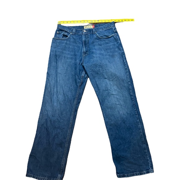 Vintage 90s Y2K Old Navy Relaxed Fit Men's Jeans in Blue - Picture 2 of 7